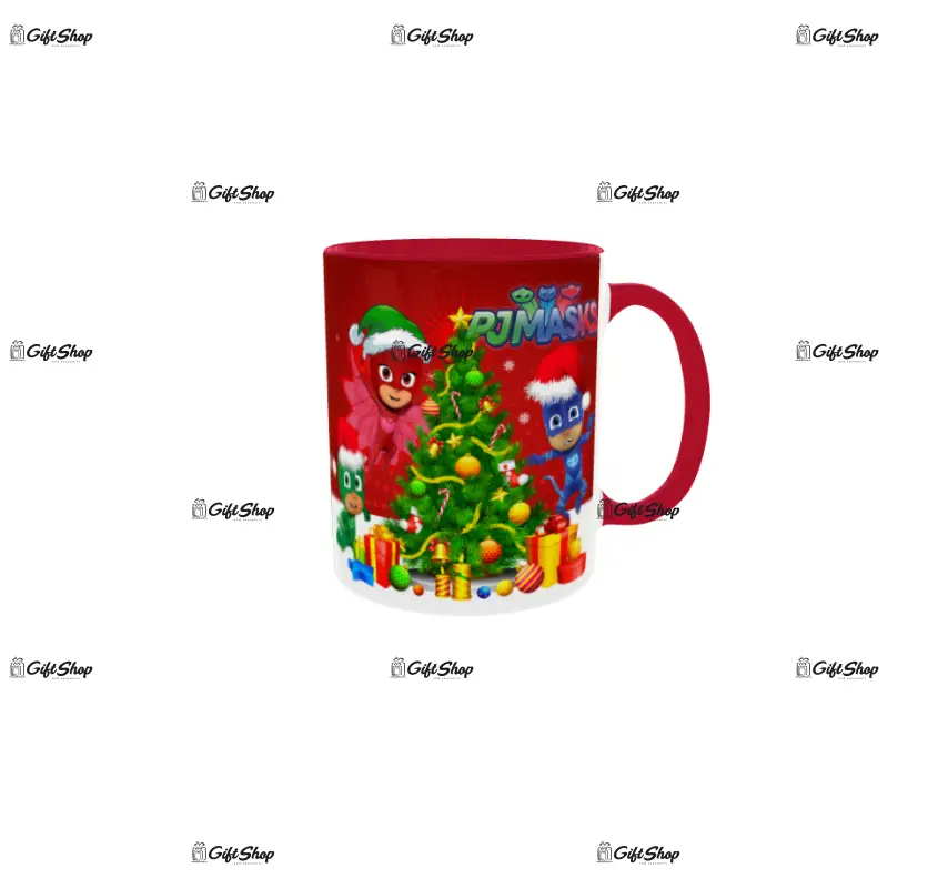 Pj masks christmas, cana ceramica, 330ml, model cgs1768